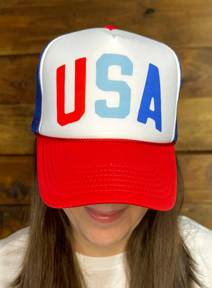 Southern Fried Design Barn USA Trucker Hat  - The Attic Boutique