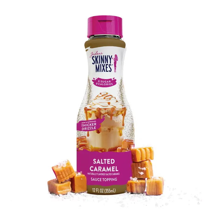 Jordan's Skinny Mixes Salted Caramel Sauce Sugar Free  - The Attic Boutique