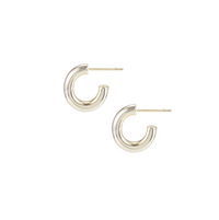 Natalie Wood Designs Just Dance Mini Hoop Earrings Gold  - The Attic Boutique