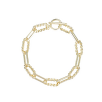 Natalie Wood Designs She's Spicy Chain Link Bracelet Gold  - The Attic Boutique