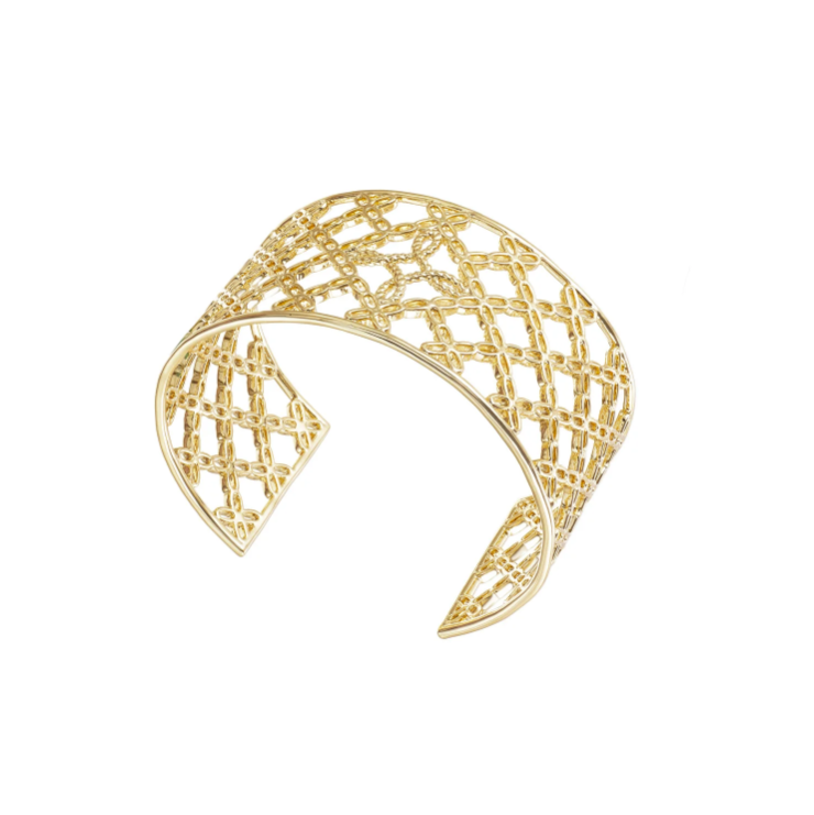 Natalie Wood Design Celestia Cuff Bracelet in Gold  - The Attic Boutique