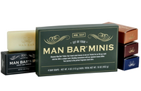 Man Bar Man Bar Miniature 4 Pack Gift Set  - The Attic Boutique