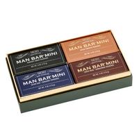Man Bar Man Bar Miniature 4 Pack Gift Set  - The Attic Boutique