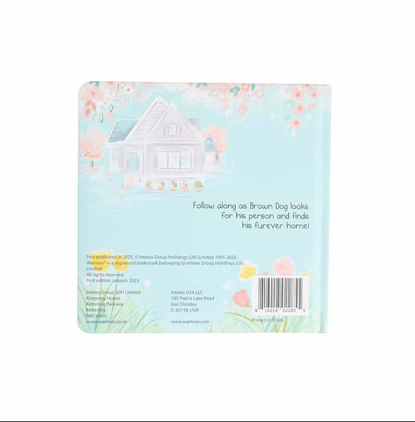 Warmies Brown Dog The Furever Friend Book  - The Attic Boutique