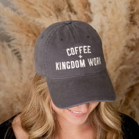 The Anastasia Co Coffee + Kingdom Work™ Hat  - The Attic Boutique
