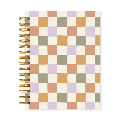 The Anastasia Co Checkerboard Hardcover Journal  - The Attic Boutique