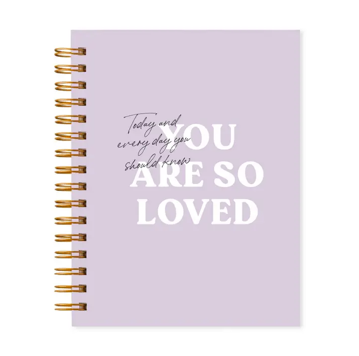 The Anastasia Co You Are So Loved Hardcover Journal  - The Attic Boutique