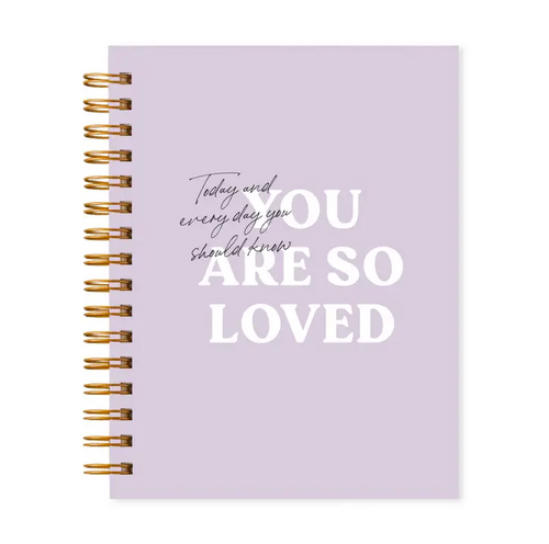 The Anastasia Co You Are So Loved Hardcover Journal  - The Attic Boutique