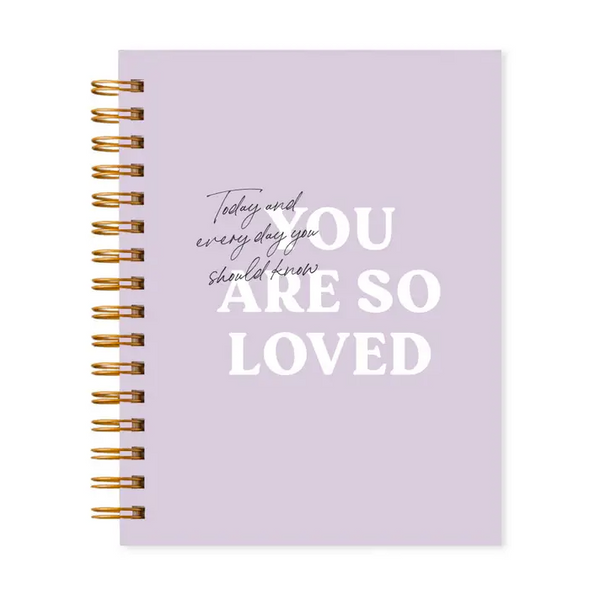 The Anastasia Co You Are So Loved Hardcover Journal  - The Attic Boutique