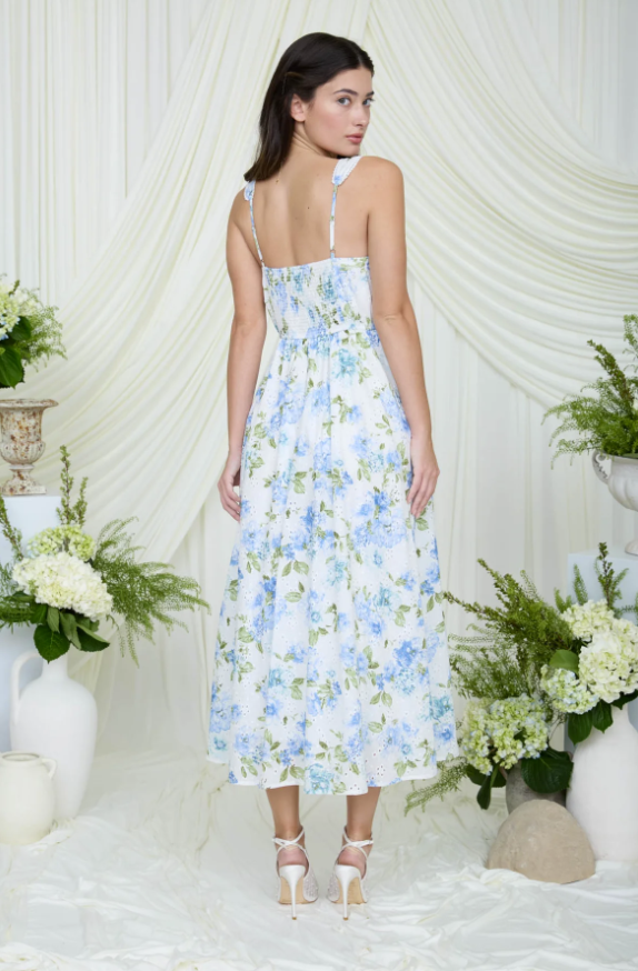 Blu Pepper Charlotte Floral Dress  - The Attic Boutique