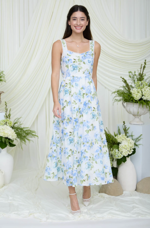 Blu Pepper Charlotte Floral Dress  - The Attic Boutique