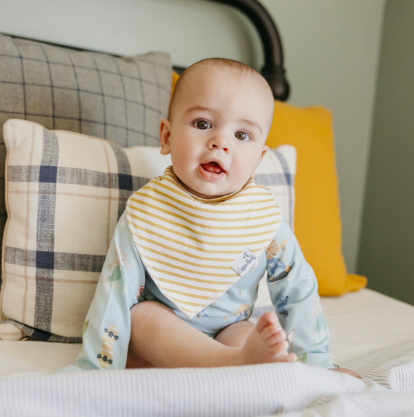 Copper Pearl Speedster Bandana Bib Set  - The Attic Boutique