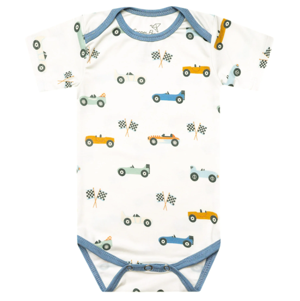 Copper Pearl Speedster Short Sleeve Bodysuit  - The Attic Boutique