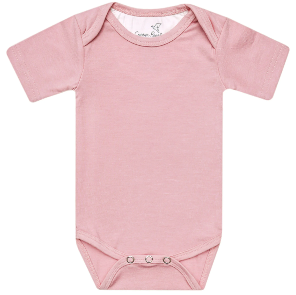 Copper Pearl Autumn Plum Short Sleeve Bodysuit  - The Attic Boutique