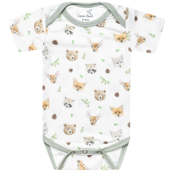 Copper Pearl Wilder Short Sleeve Bodysuit  - The Attic Boutique