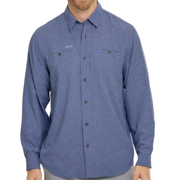 GameGuard Indigo Maverick Shirt | Long Sleeve  - The Attic Boutique