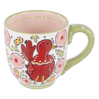 Glory Haus Refuge Red Bird Mug  - The Attic Boutique