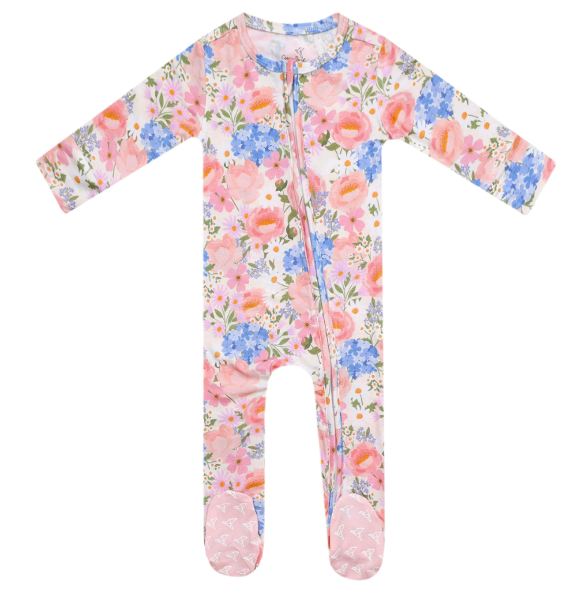 Penelope Zip Up Footie