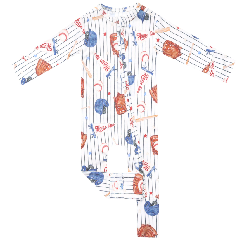 All Star Convertible Zip Up Footie