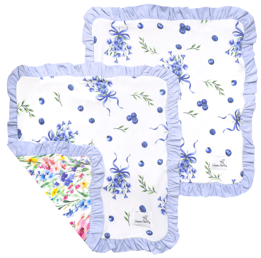 Catherine Ruffled Security Blanket Set