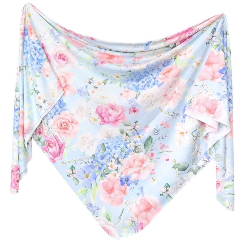 Genevieve Knit Swaddle Blanket