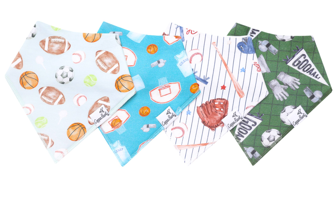 All Star Bandana bibs 4pk