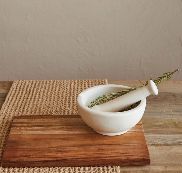 CCOI Stoneware Mortar & Pestle Kitchen Accessories - The Attic Boutique