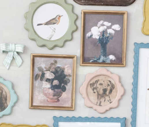 CCOI Wood Framed Vintage Reproduction Wall Décor, 2 Styles Wall Art & Signs - The Attic Boutique
