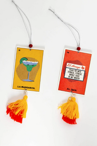 EL ARROYO Tex-Mex Bingo Car Freshener - La Margarit CAR AIR FRESHENERS - The Attic Boutique