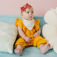 Copper Pearl Cheery Bandana Bib  - The Attic Boutique