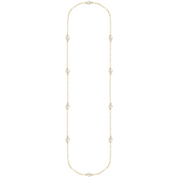 Natalie Wood Design Adorned Pearl Station Necklace  - The Attic Boutique