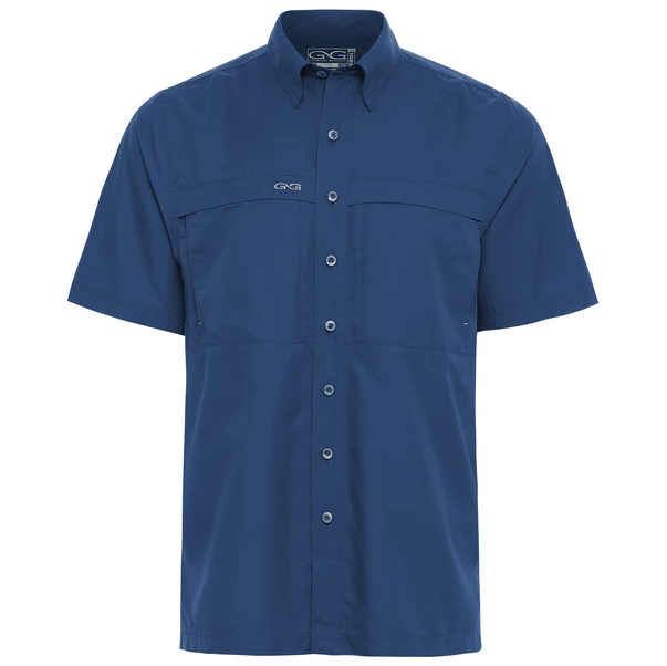 GameGuard Deep Water Microfiber Short Sleeve Shirt - The Attic Boutique