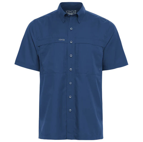GameGuard Deep Water Microfiber Short Sleeve Shirt - The Attic Boutique