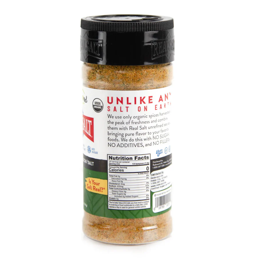 Redmond Real Salt Organic Season Salt 8.25 oz  - The Attic Boutique