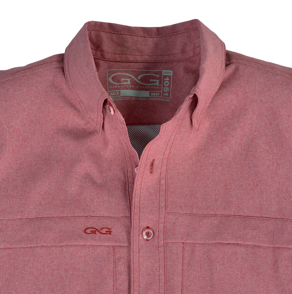 GameGuard Crimson MicroTek Shirt| Short Sleeve Apparel & Accessories - The Attic Boutique