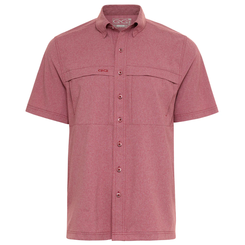 GameGuard Crimson MicroTek Shirt| Short Sleeve Apparel & Accessories - The Attic Boutique