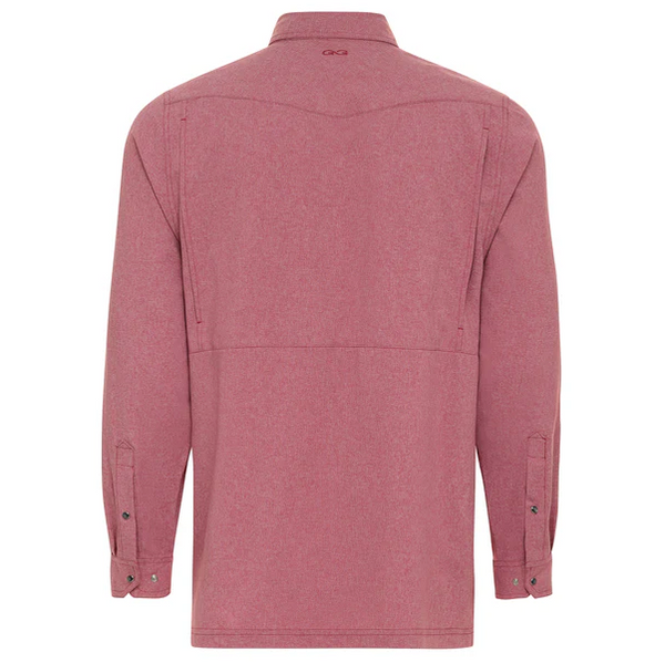GameGuard Crimson Pearl Snap Shirt | Long Sleeve Gameguard - The Attic Boutique
