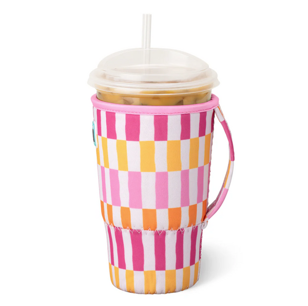 Swig Sherbet Stripe Large Iced Cup Coolie  - The Attic Boutique