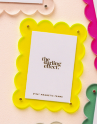 The Darling Effect Mini Acrylic Picture Frame  - The Attic Boutique
