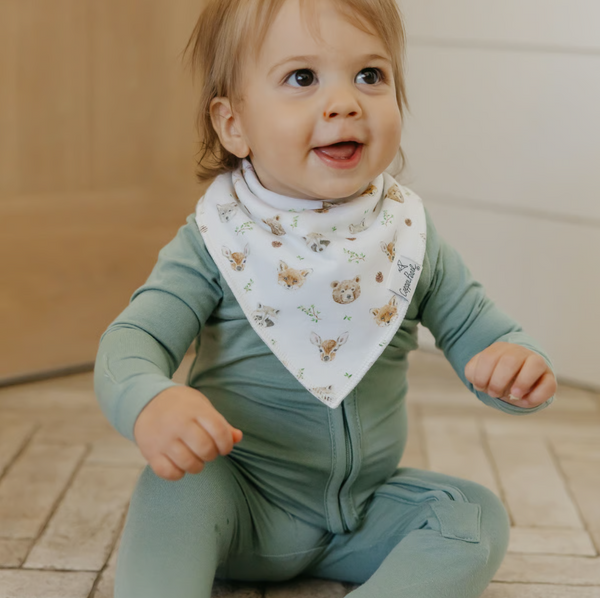 Copper Pearl Wilder Bandana Bib Set  - The Attic Boutique
