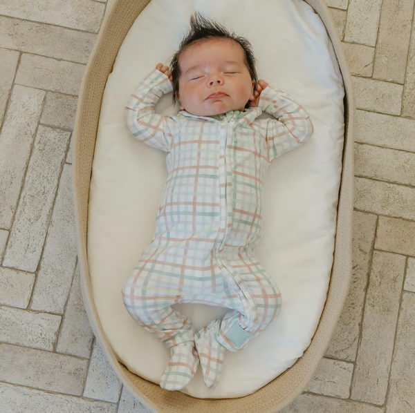 Copper Pearl Madelyn Zip-up Footie  - The Attic Boutique