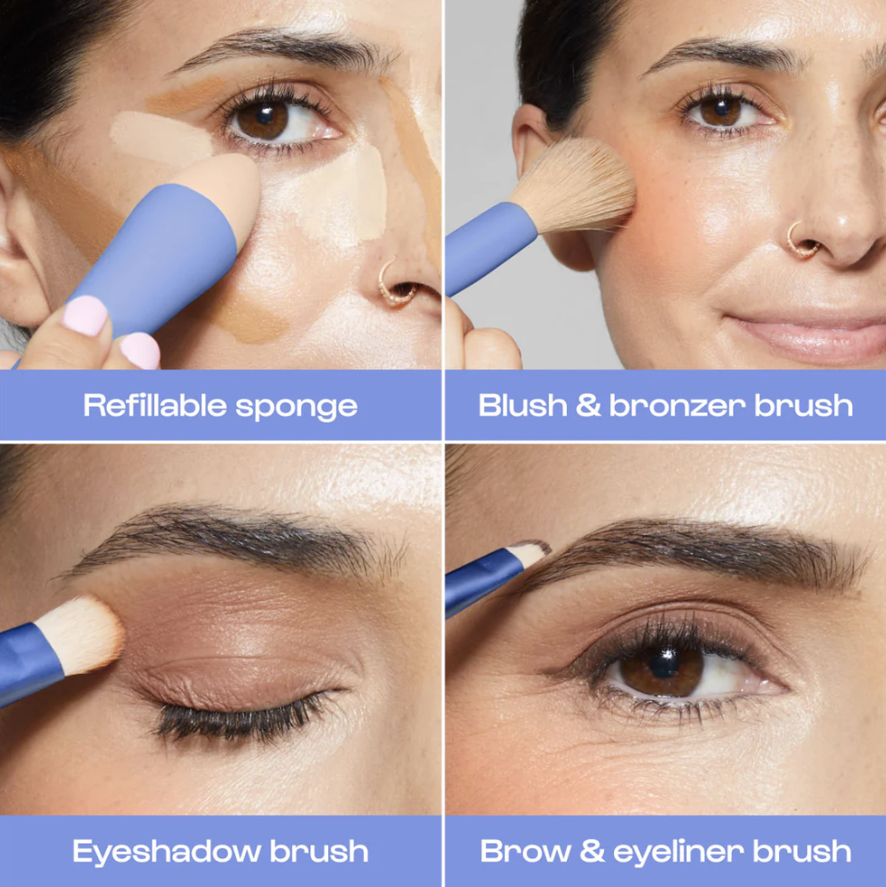 Alleyoop 4-in-1 Makeup Brush  - The Attic Boutique