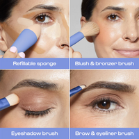 Alleyoop 4-in-1 Makeup Brush  - The Attic Boutique