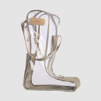 Jon Hart Design Clear Tall Boot Bag  - The Attic Boutique