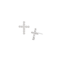 Natalie Wood Designs Legacy Cross Stud Earrings  - The Attic Boutique