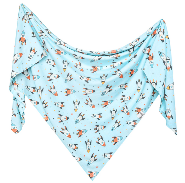 Copper Pearl Rocketeer Bamboo Swaddle  - The Attic Boutique