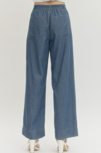 Entro Lana Denim Pants  - The Attic Boutique