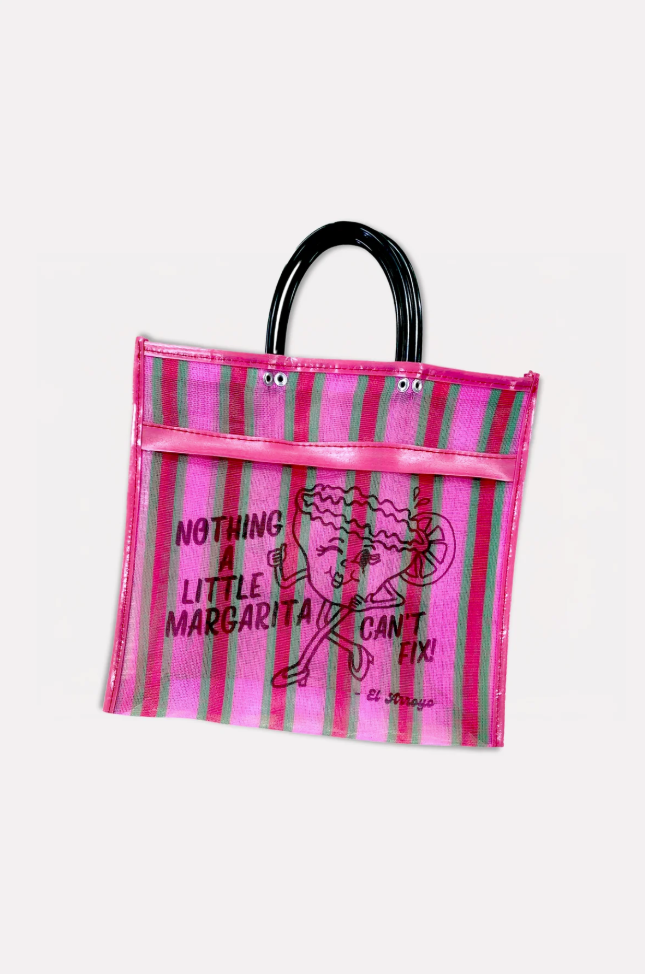 EL ARROYO Little Margarita Mini Mesh Tote  - The Attic Boutique