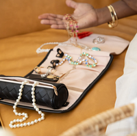 Stephanie Johnson Raven Ashley Jewelry Roll  - The Attic Boutique