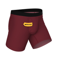 The Attic Boutique The Sommelier Burgundy Ball Hammock® Pouch Underwear With Fly Apparel & Accessories - The Attic Boutique